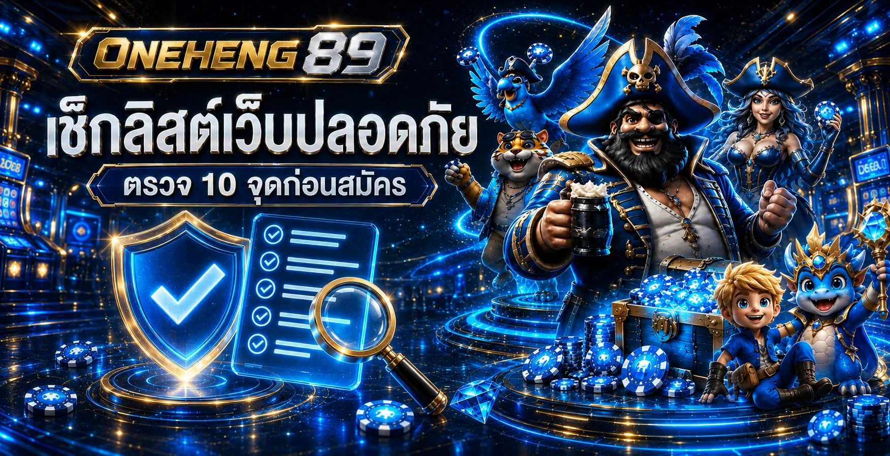 ONEHENG89 รีวิว 10 วิธีตรวจเว็บเดิมพันออนไลน์อย่างปลอดภัย